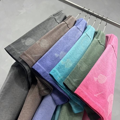 Summer Cotton Graphic Tee, Relaxed Fit, Periwinkle - Gallery Image 14 - Detailed View