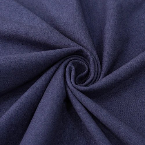 Summer Cotton Graphic Tee, Relaxed Fit, Periwinkle - Gallery Image 9 - Detailed View