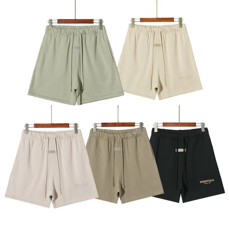 Casual Cotton Sports Shorts Ebony Black - Gallery Image 1 - Detailed View