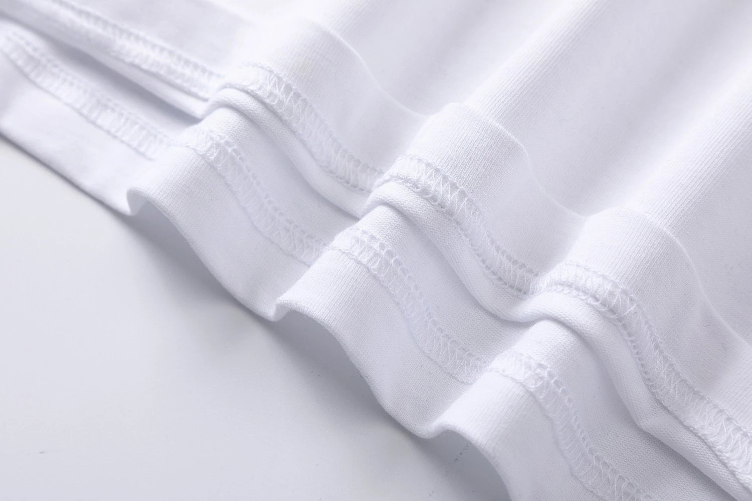 Streetwear Palm Tree Graphic Cotton Tee Black/White - Gallery Image 9 - Detailed View