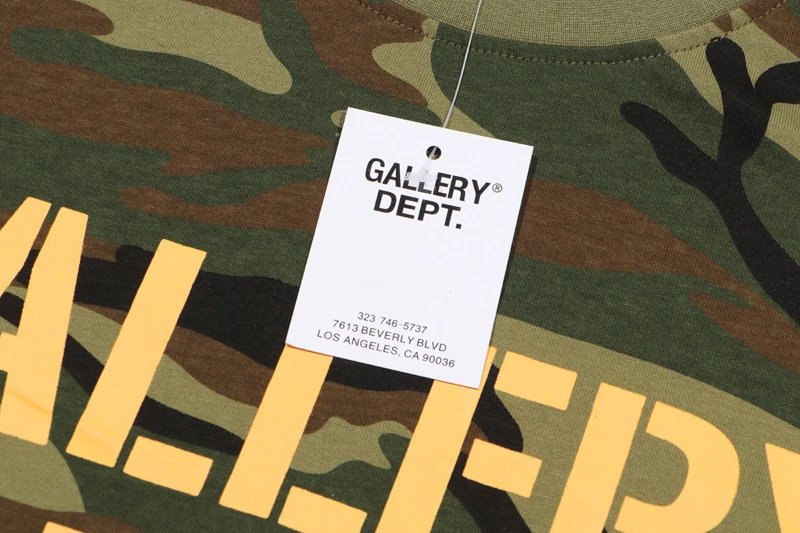 Gallery Dept Camo Tee Multicolor - Gallery Image 6 - Detailed View