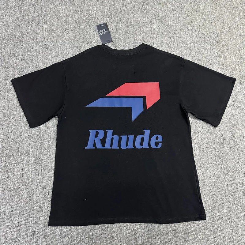 Rhude Arrow Logo T-Shirt Multi - Gallery Image 5 - Detailed View