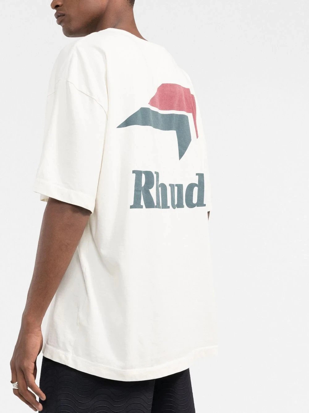 Rhude Arrow Logo T-Shirt Multi - Gallery Image 10 - Detailed View