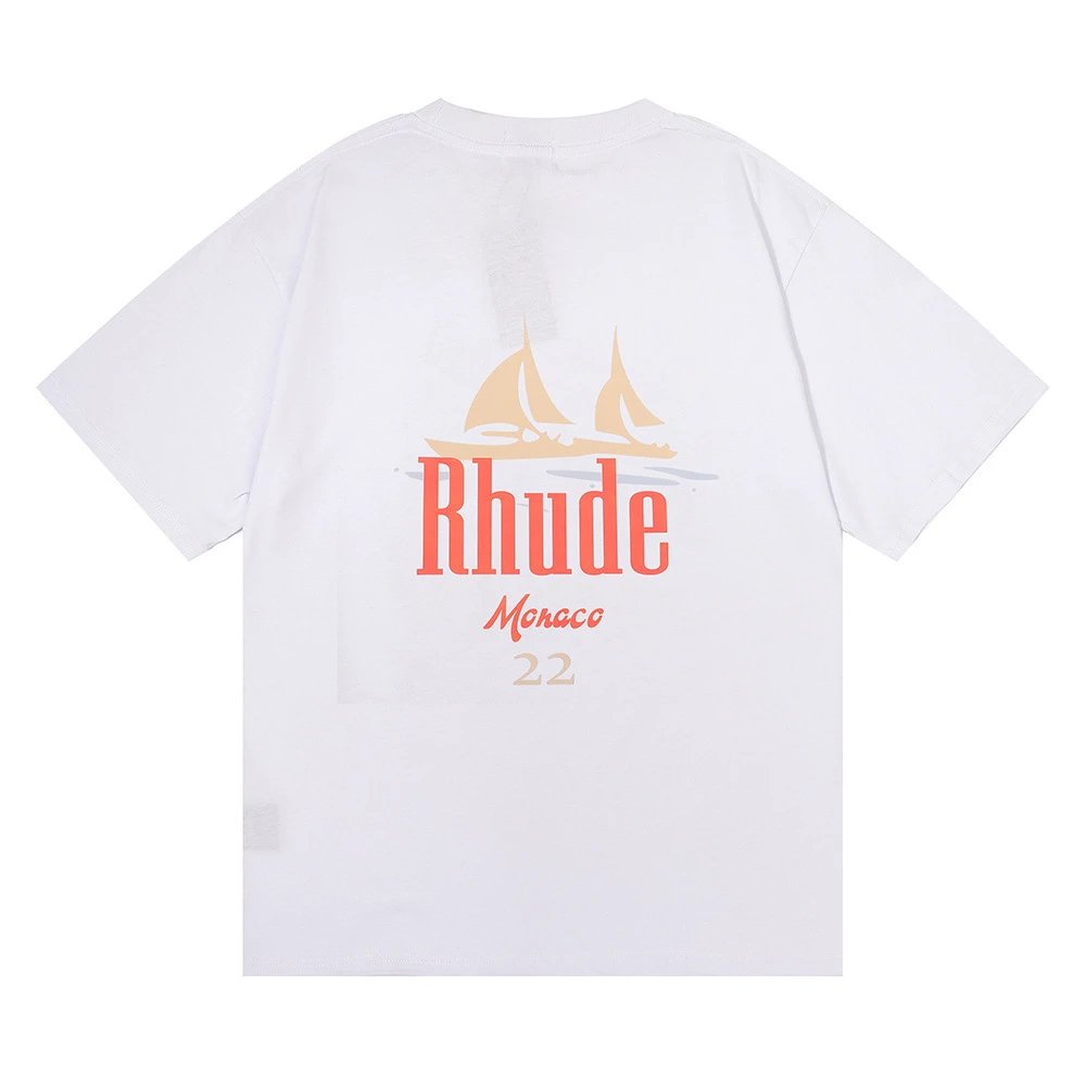 Rhude Sail Print Tee Multi - Gallery Image 4 - Detailed View