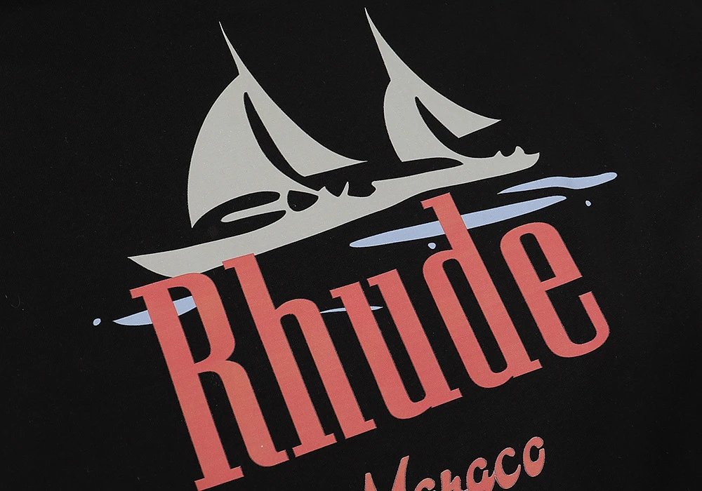 Rhude Sail Print Tee Multi - Gallery Image 11 - Detailed View
