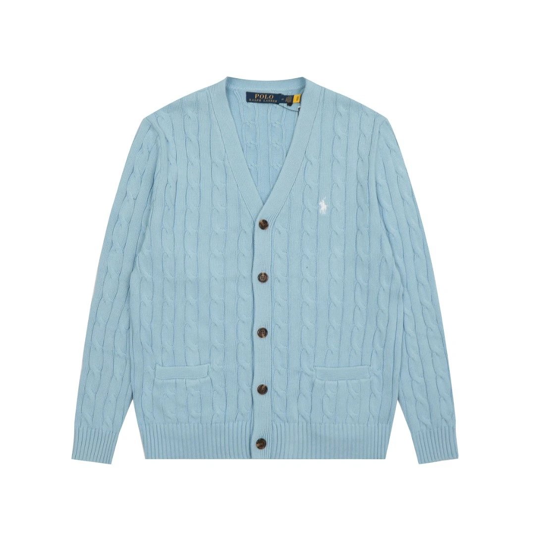 Women's Cable-Knit Cardigan Sweater Ivory - Gallery Image 6 - Detailed View