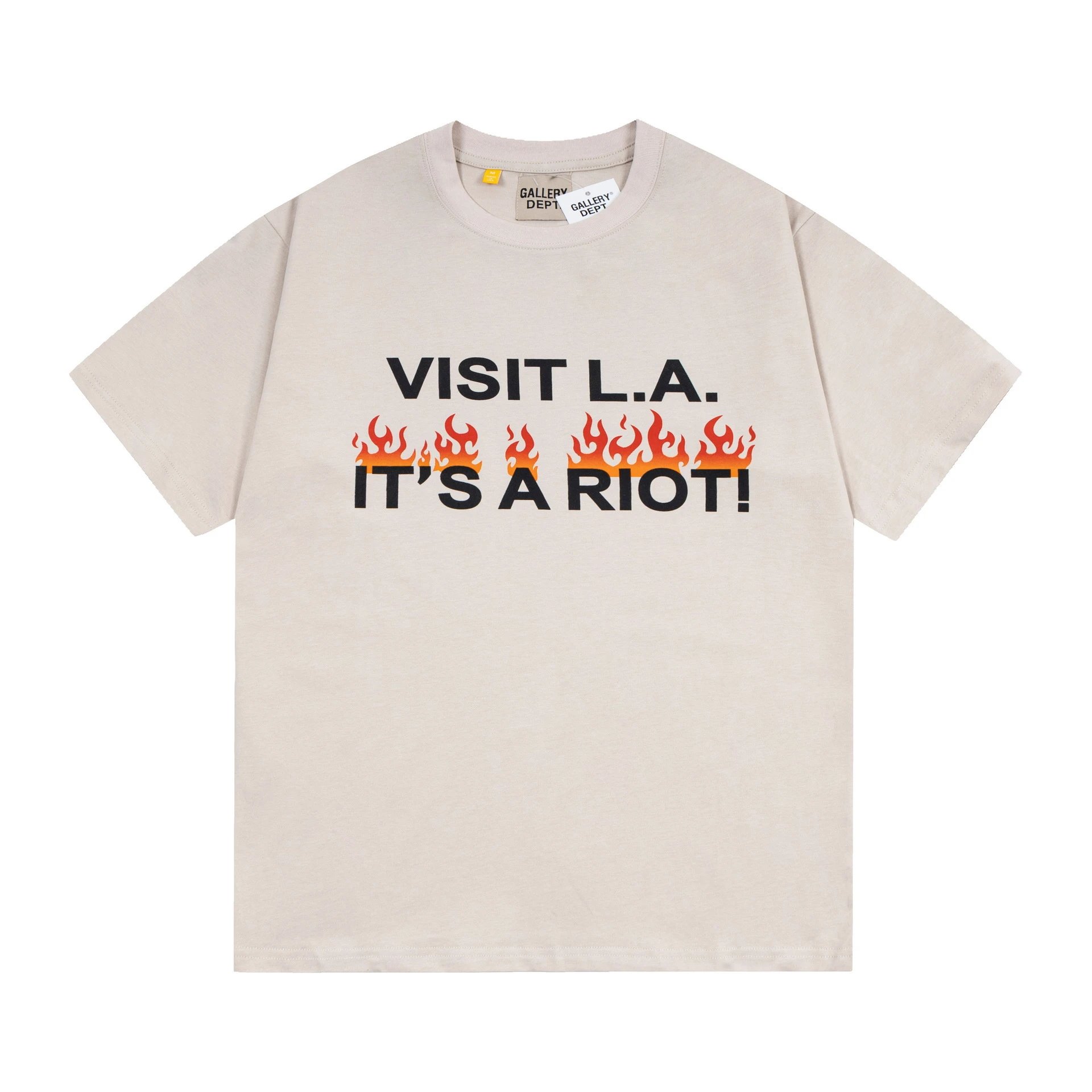 Gallery Dept Flame Tee Multi - Gallery Image 4 - Detailed View