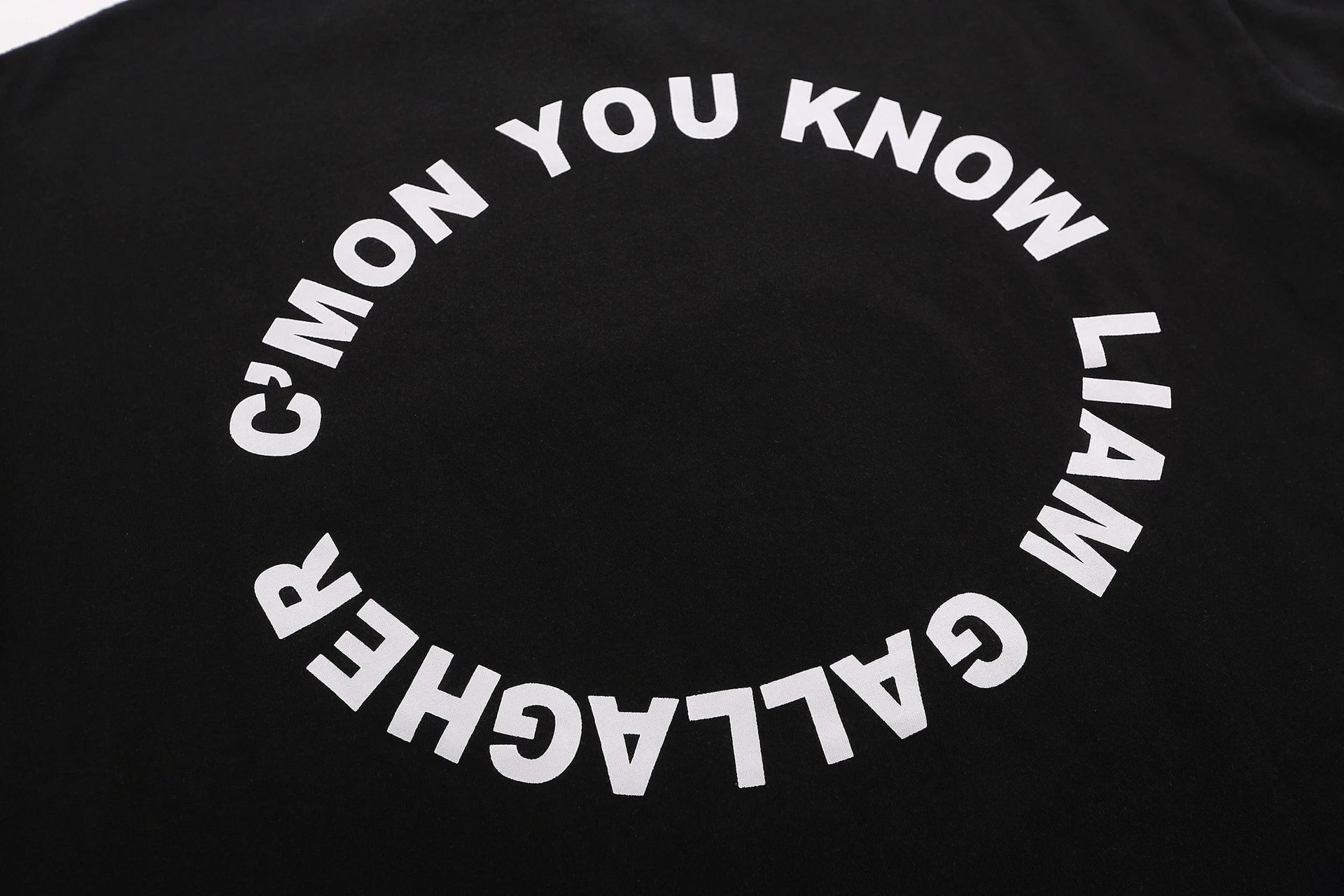 Represent Washed Band T-shirt Black - Gallery Image 6 - Detailed View