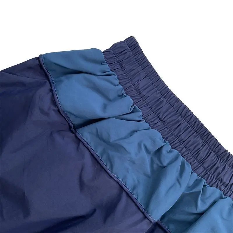 Rhude Embroidered Colorblock Shorts Multicolor - Gallery Image 7 - Detailed View