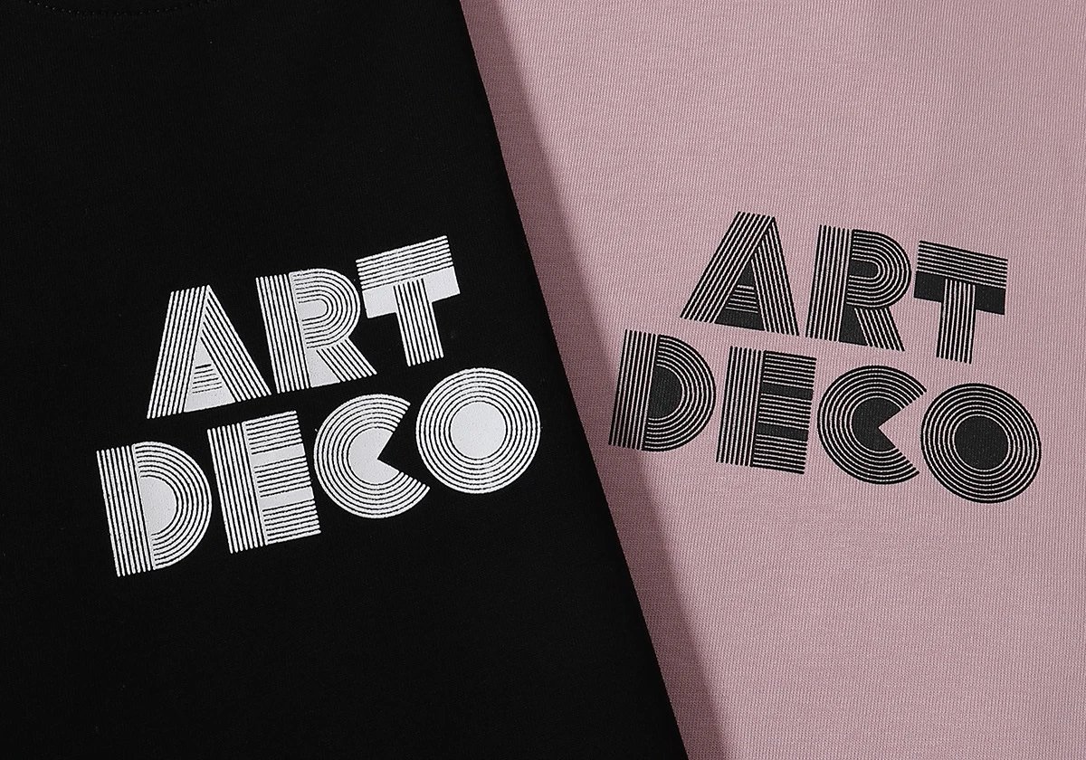 Gallery Dept Gold Print T-Shirt Pink - Gallery Image 8 - Detailed View