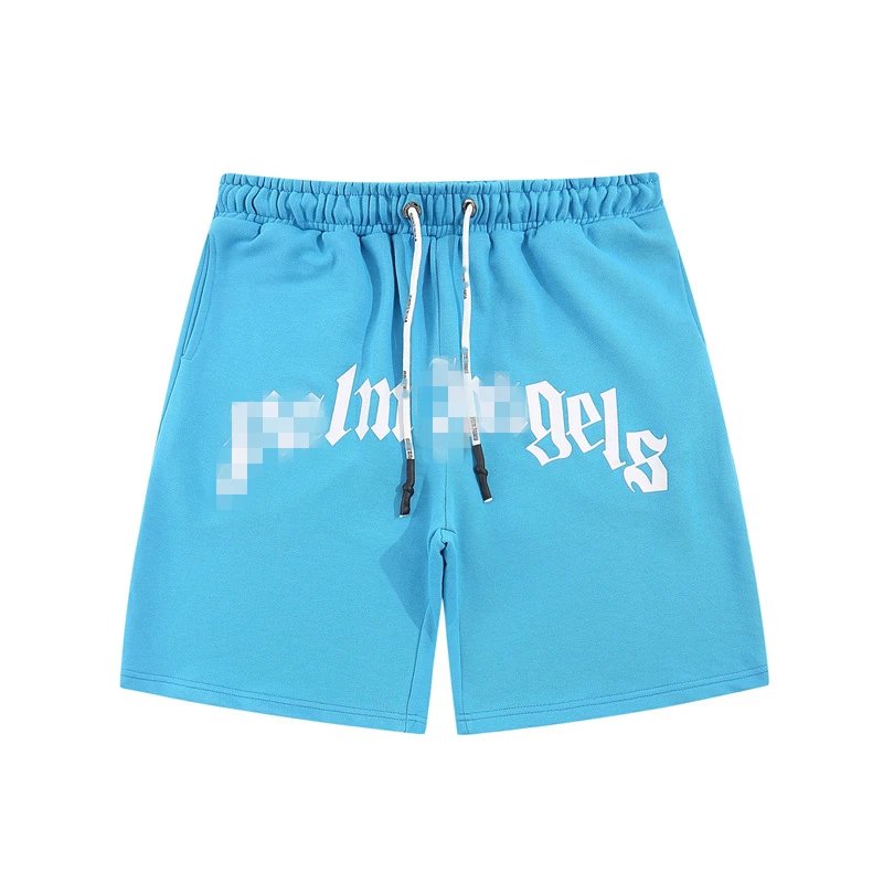 Streetwear Drawstring Shorts Aqua Blue - Related Product - Cnfans