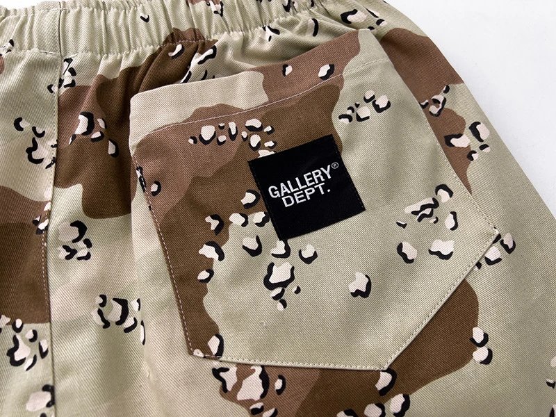 Gallery Dept Camo Shorts Multicolor - Gallery Image 6 - Detailed View