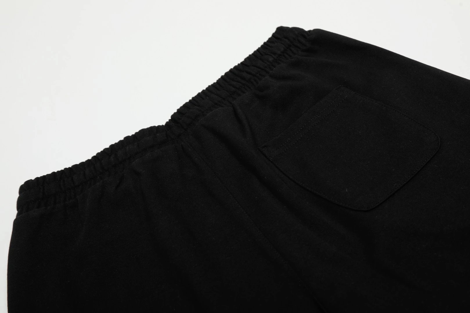 Casual Summer Cotton Drawstring Women's Shorts - Onyx - Gallery Image 10 - Detailed View