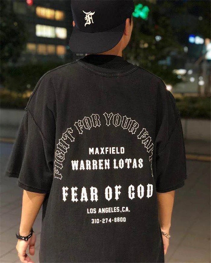 Streetwear Cotton Graphic Tee Ebony Black - Gallery Image 11 - Detailed View