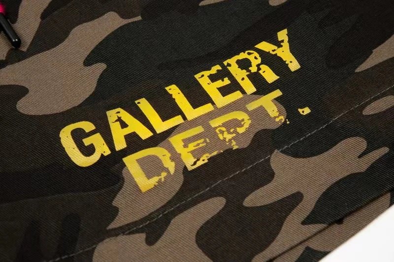 Gallery Dept Camo Shorts Multicolor - Gallery Image 6 - Detailed View