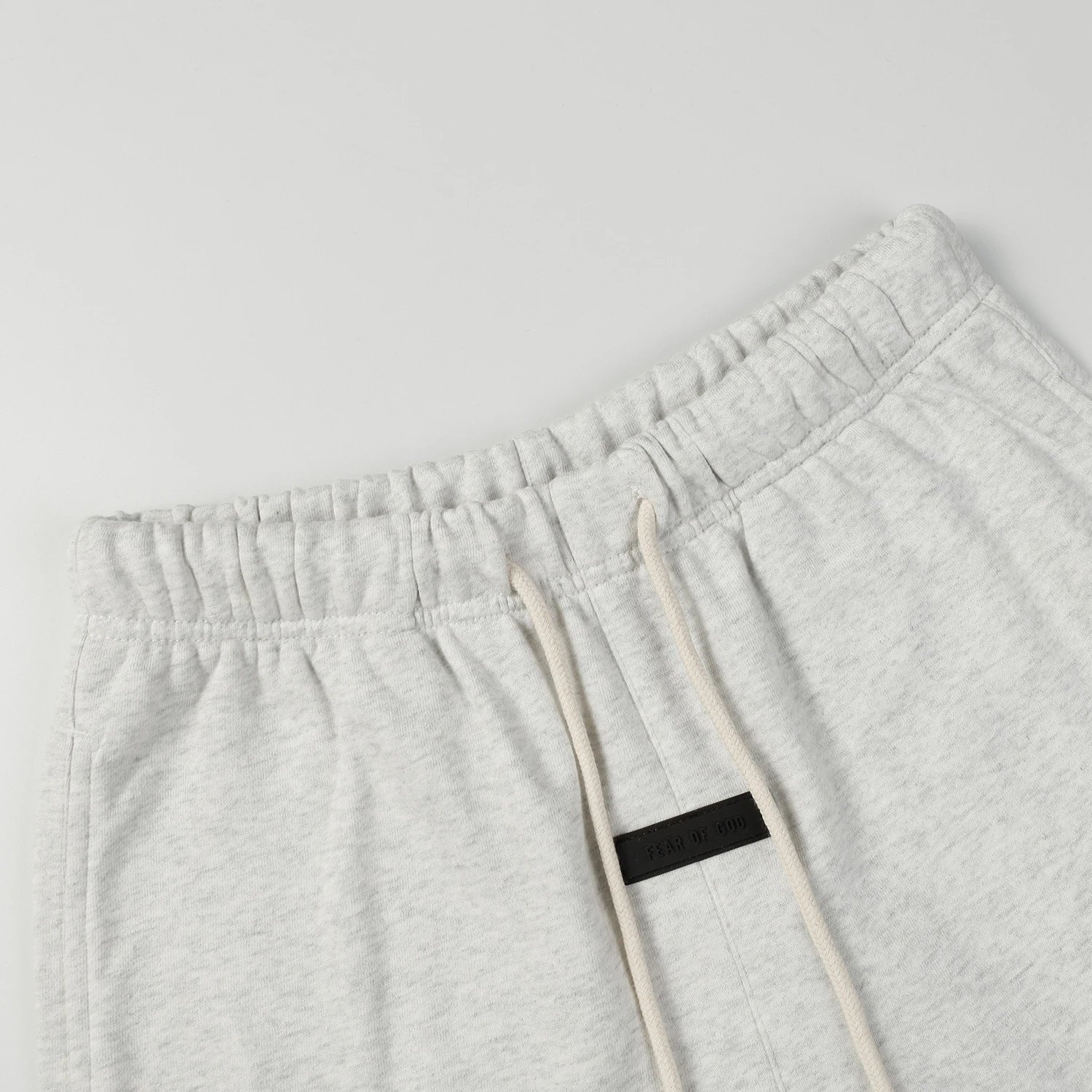 High-Street Elastic Shorts Off-White - Gallery Image 6 - Detailed View