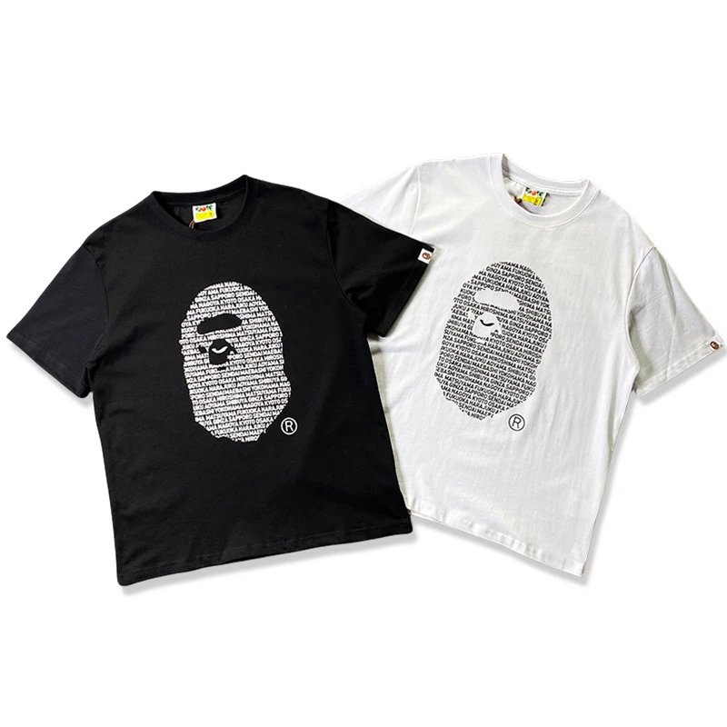 BAPE Classic Print Tee Black/White