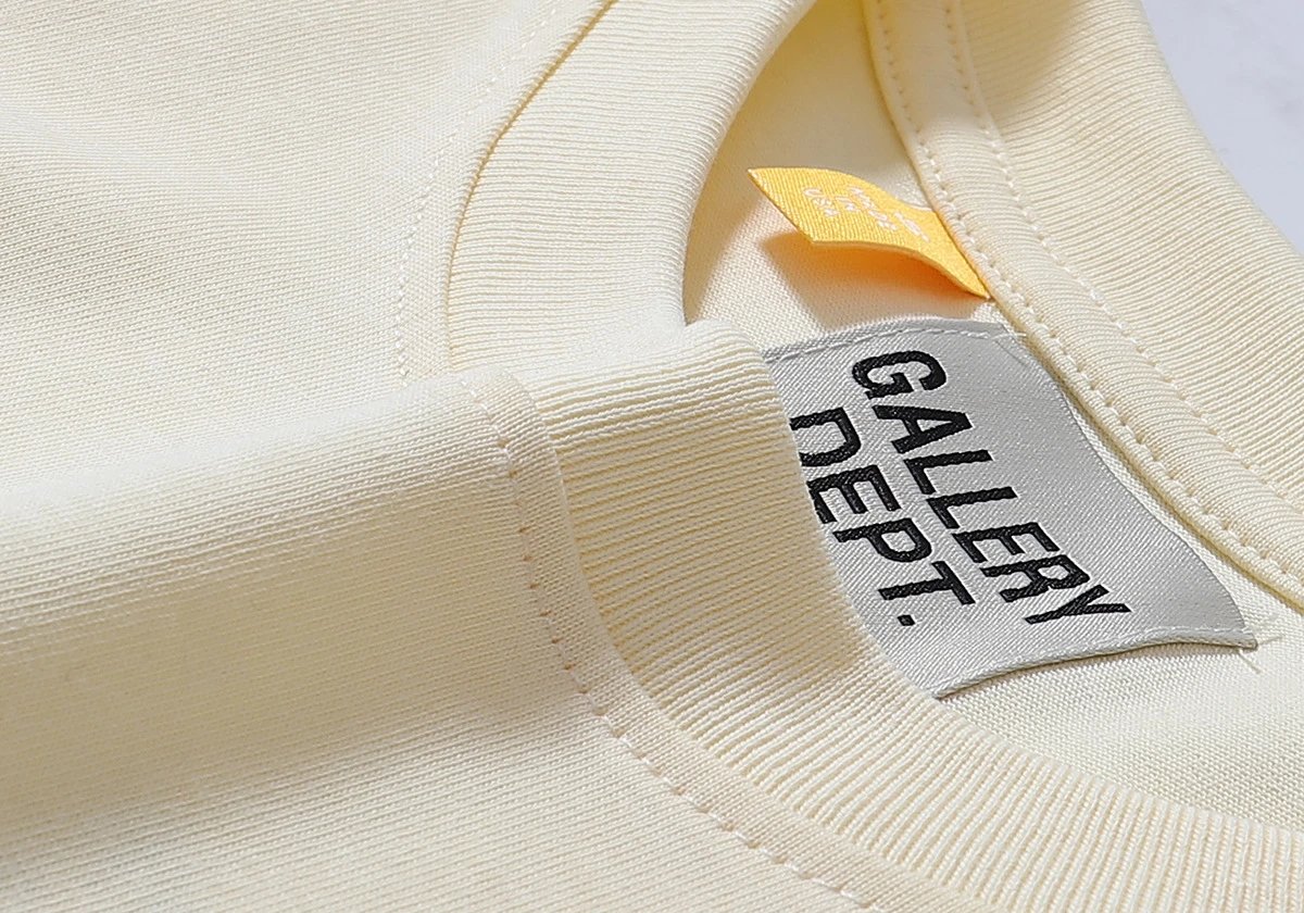 Gallery Dept Vintage T-Shirt Beige - Gallery Image 11 - Detailed View
