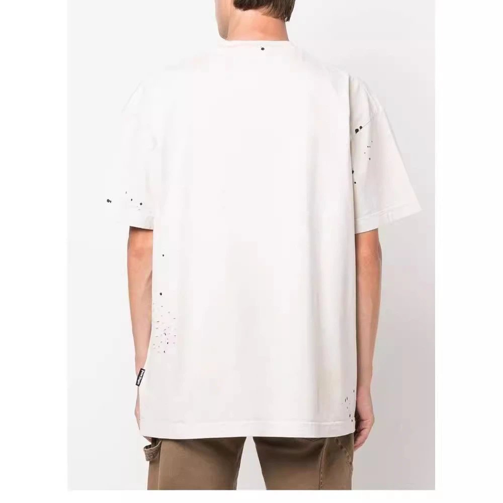 Distressed Graphic Tee Vintage Ivory - Gallery Image 14 - Detailed View