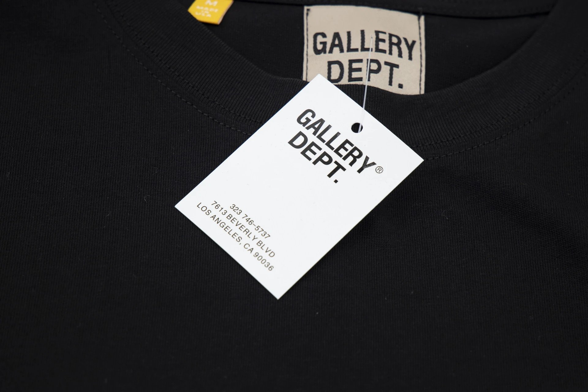 Gallery Dept Tokyo Tee Black - Gallery Image 9 - Detailed View