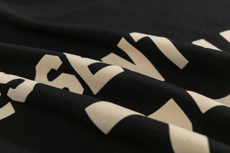 Unisex Graphic Tee Ebony - Gallery Image 7 - Detailed View