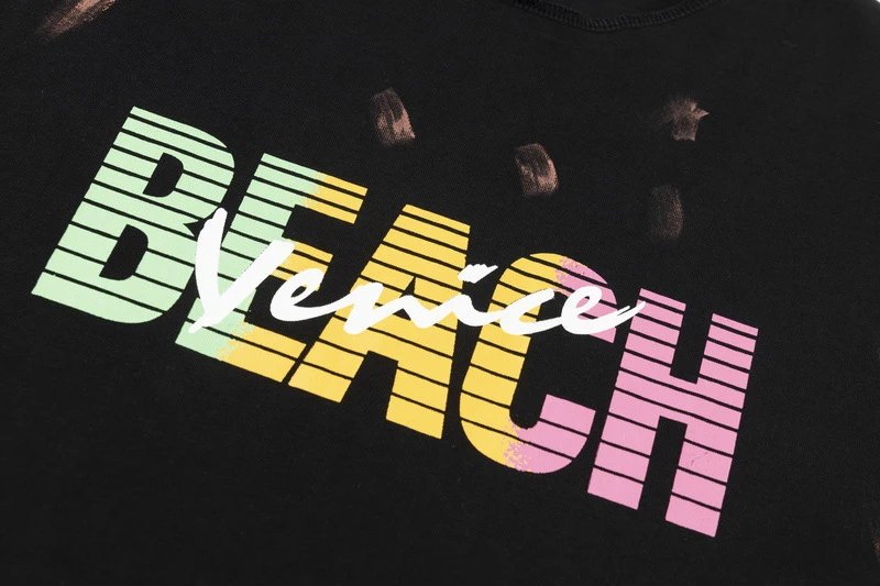 Gallery Dept Colorful Vest Black - Gallery Image 8 - Detailed View