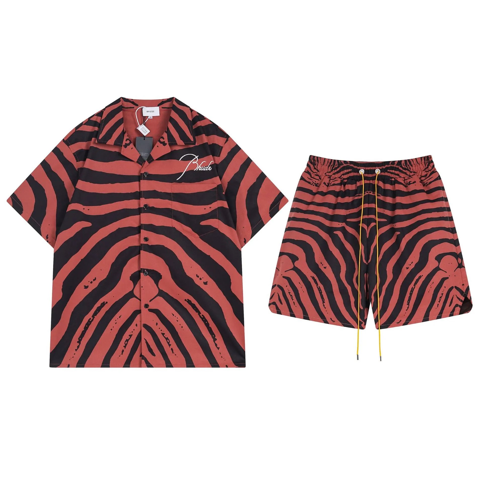 Rhude Zebra Embroidery Set Multicolor - Gallery Image 4 - Detailed View