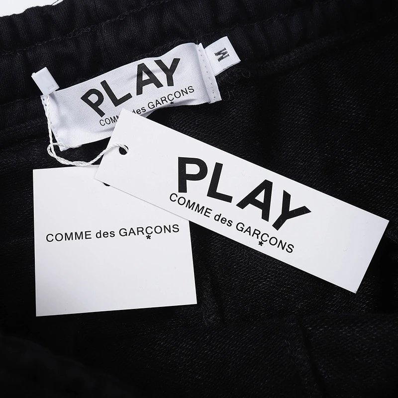 CDG Play Cotton Pants Multi - Gallery Image 11 - Detailed View