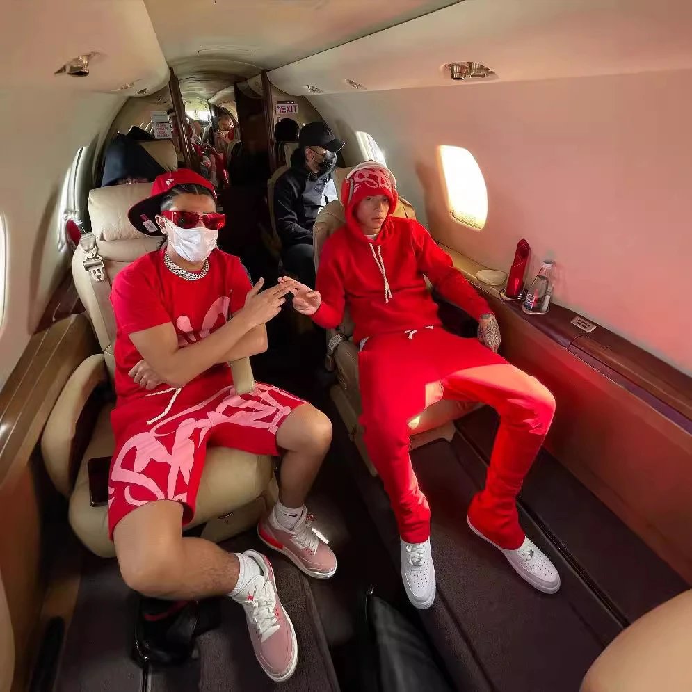 SYN Printed Y2K Streetwear Set Multicolor - Gallery Image 12 - Detailed View