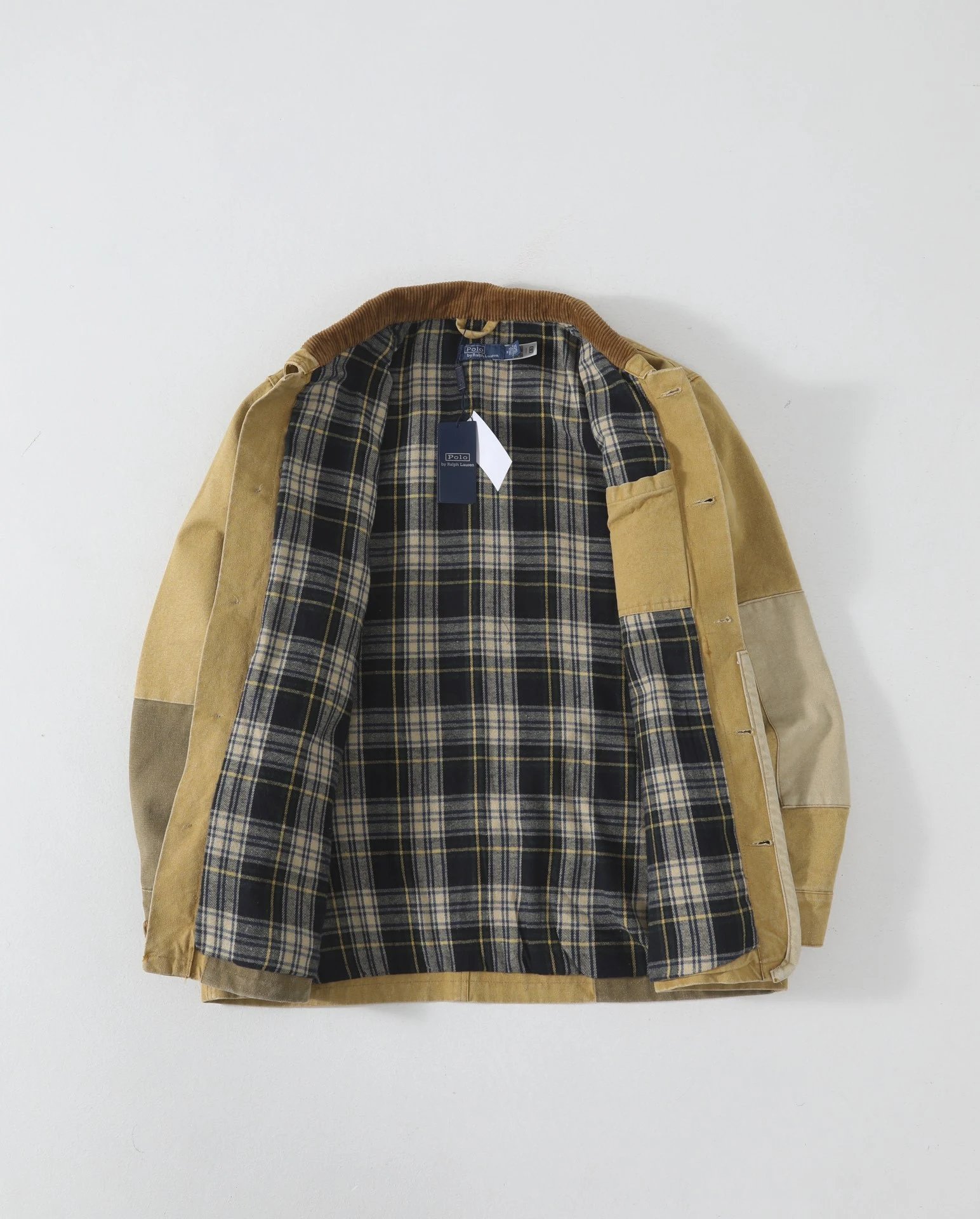 Ralph Lauren Colorblock Jacket Khaki - Gallery Image 4 - Detailed View