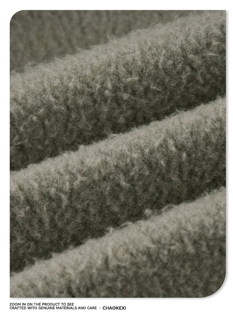 CHAOKEXI Washed Fleece Hoodie Multicolor - Gallery Image 10 - Detailed View