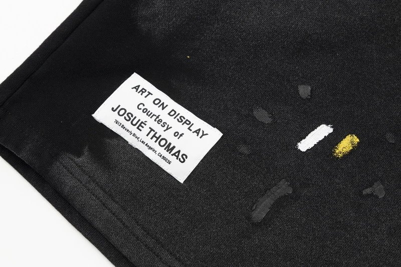 Lanvin Paint Splatter Shorts Multi-color - Gallery Image 9 - Detailed View