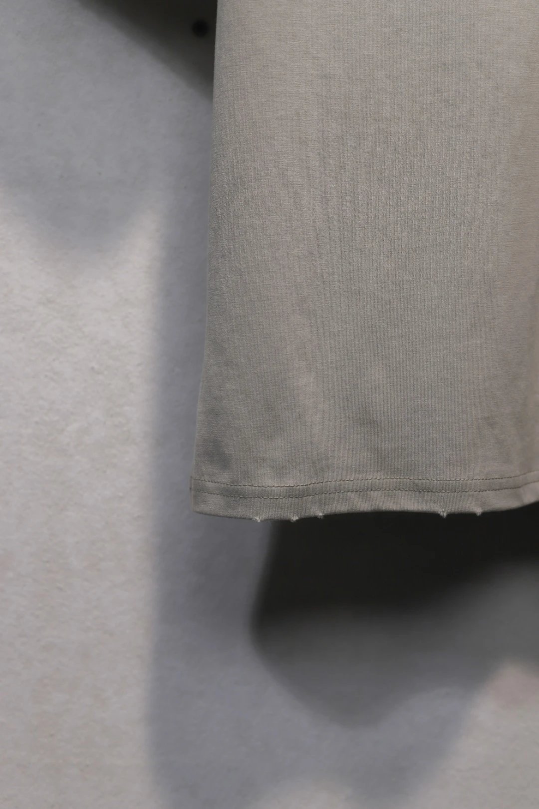 Oversized Embroidered Unisex T-Shirt 25SS, Jet Black - Gallery Image 7 - Detailed View