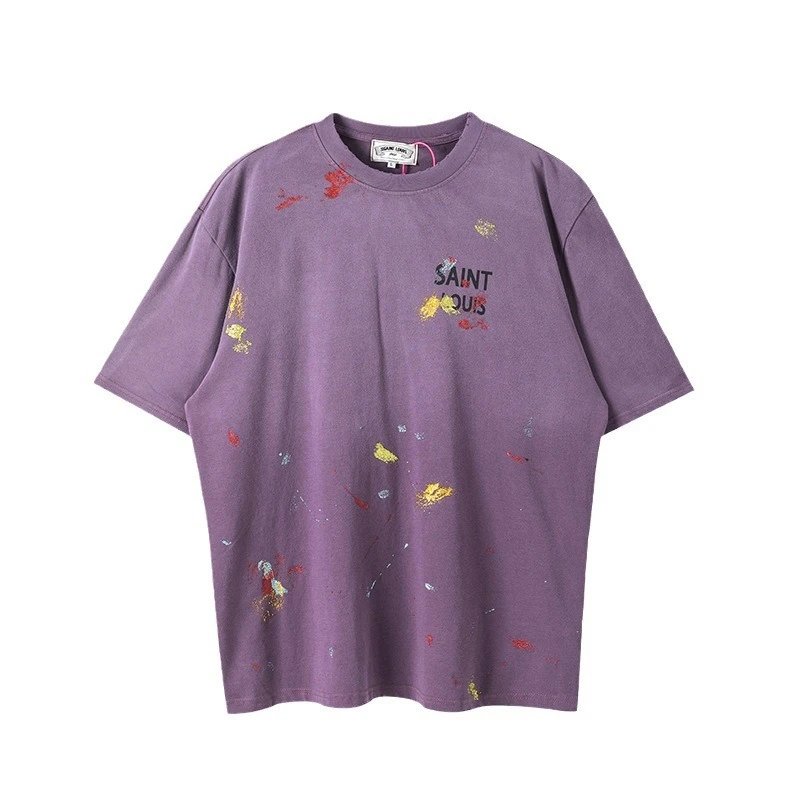 Saint Louis Vintage T-Shirt Purple - High Quality Product Image - Cnfans