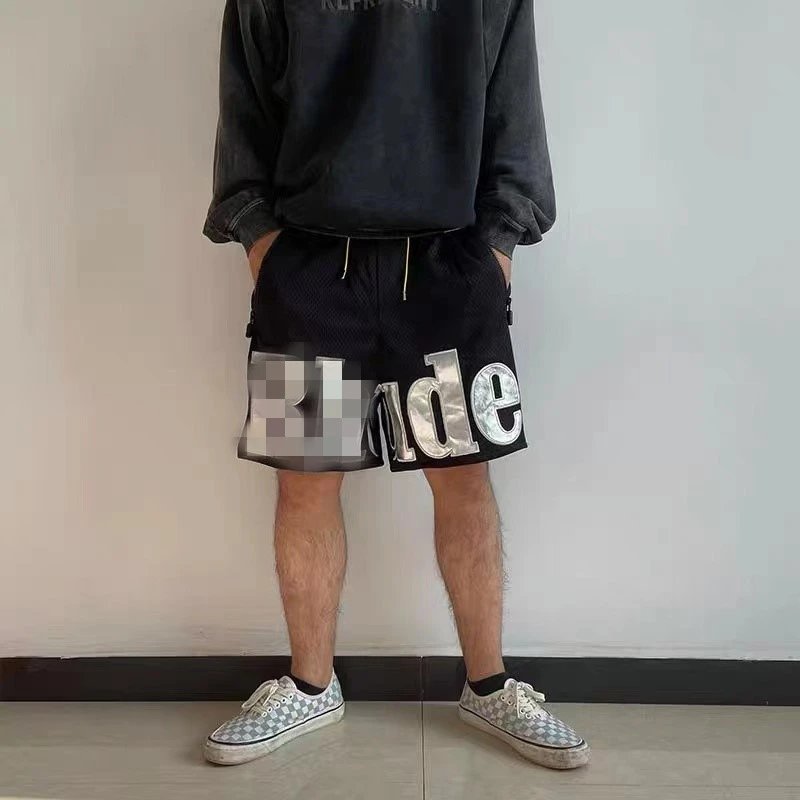 Rhude Mesh Basketball Shorts Multicolor - Gallery Image 13 - Detailed View