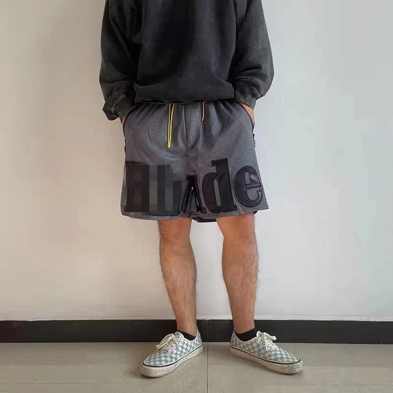 Rhude Mesh Basketball Shorts Multicolor - Gallery Image 12 - Detailed View