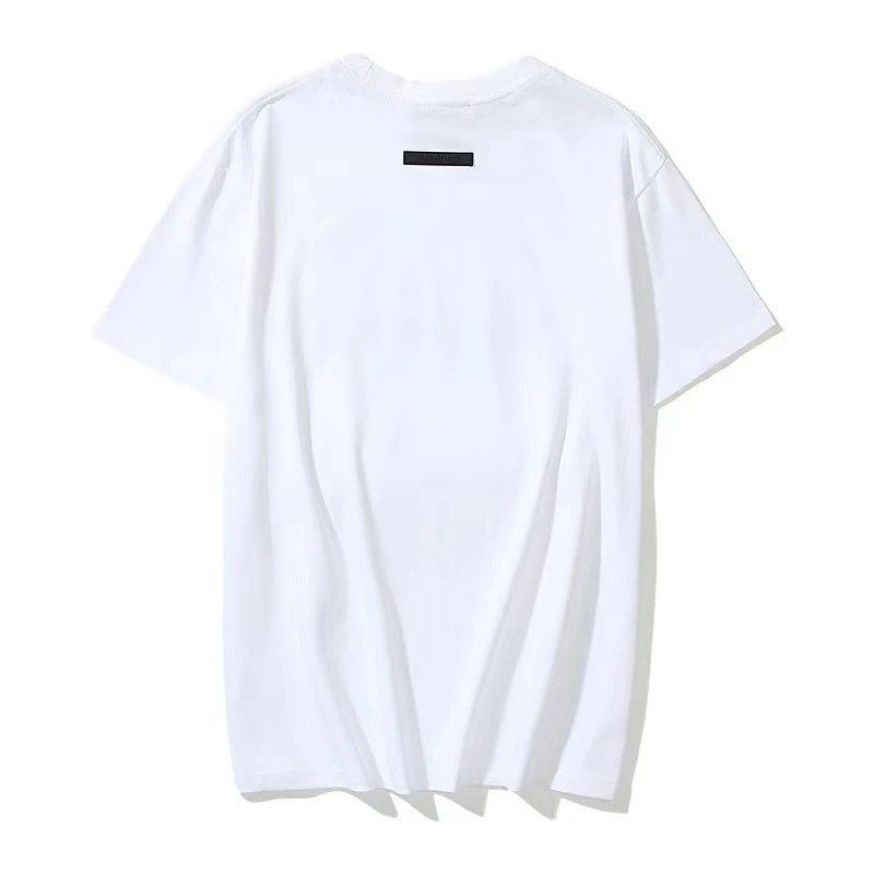 Streetwear Cotton Summer Tee Ivory - Gallery Image 7 - Detailed View