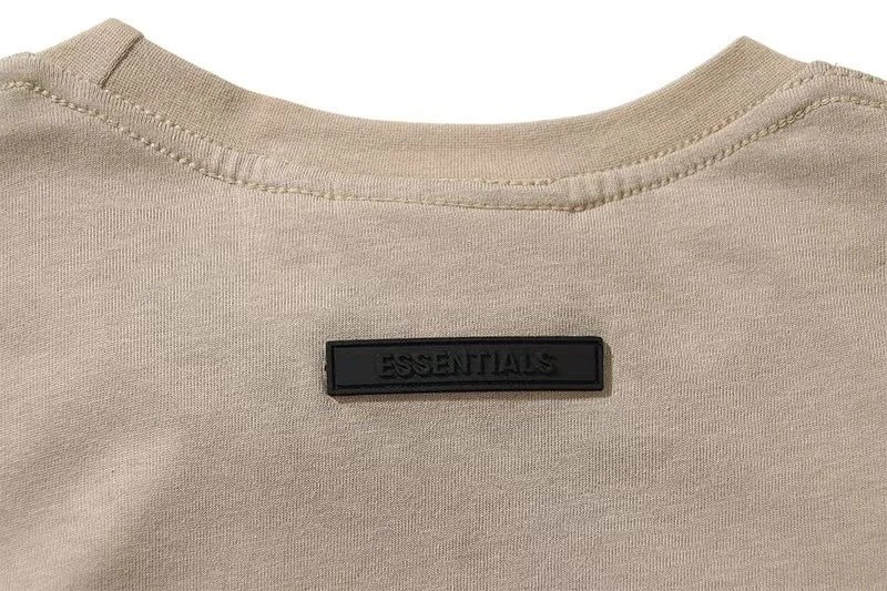 Streetwear Cotton Summer Tee Ivory - Gallery Image 9 - Detailed View