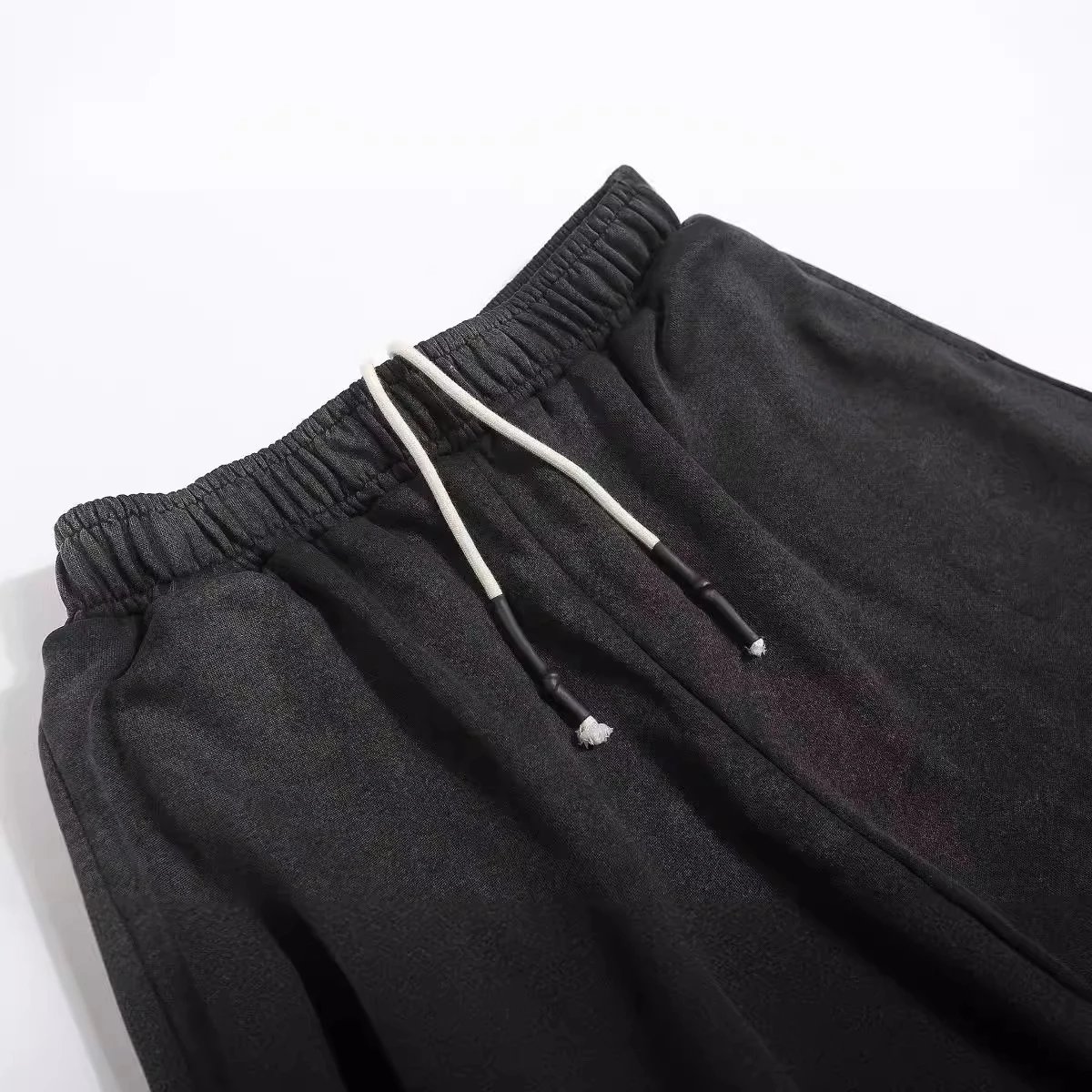 Palm Angels Black Palm Tree Shorts - Gallery Image 3 - Detailed View