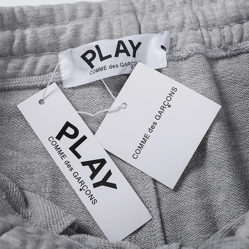 CDG Play Relaxed Pants Black - Gallery Image 10 - Detailed View