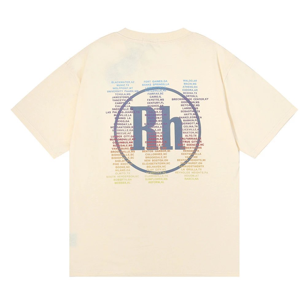 Rhude Racing T-Shirt MultiColor - Gallery Image 7 - Detailed View
