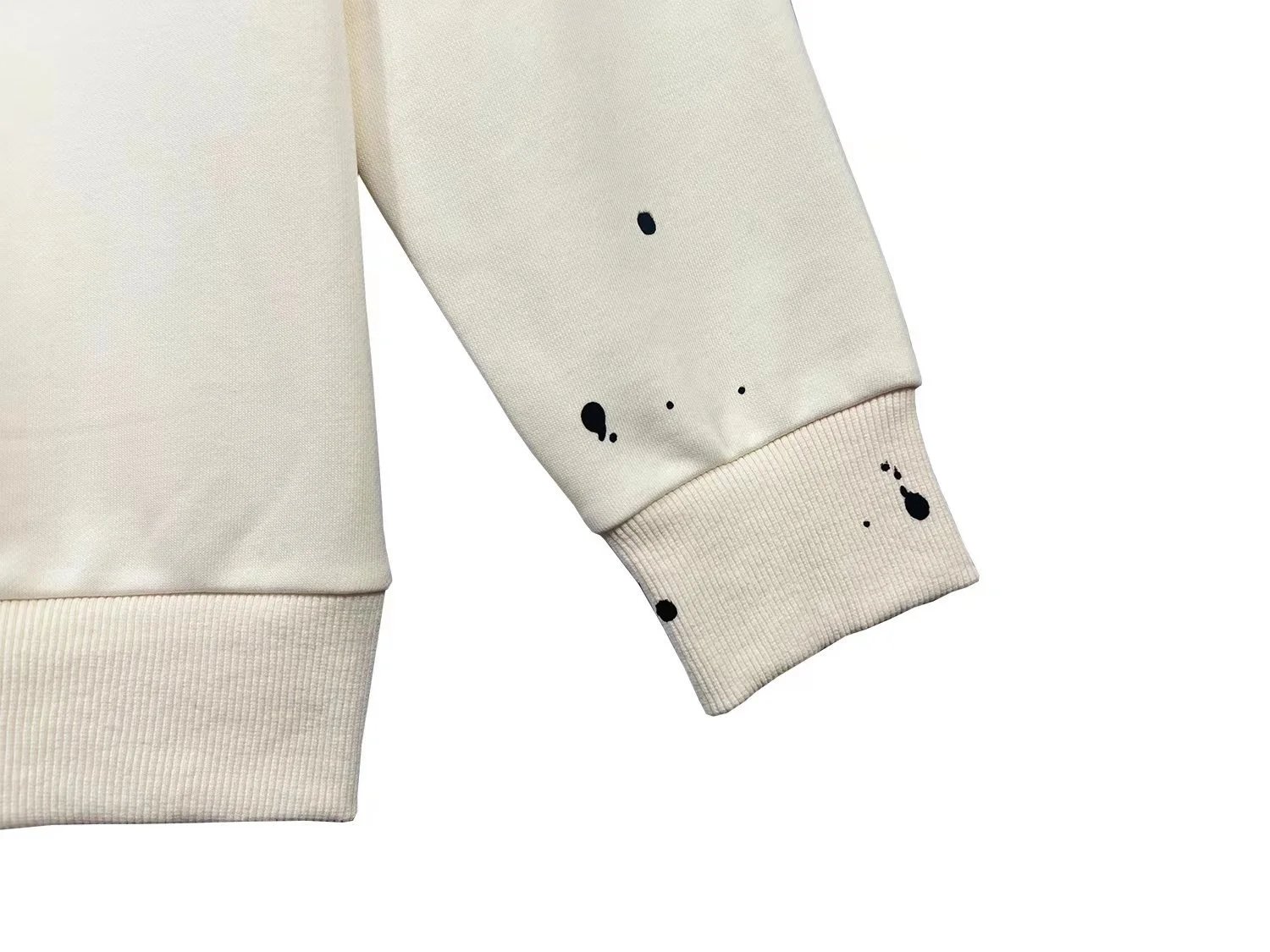 Palm Angels Skull Hoodie Cream - Gallery Image 8 - Detailed View