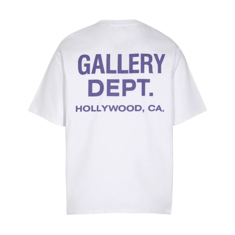 Gallery Dept Blue/White Tee - Gallery Image 5 - Detailed View