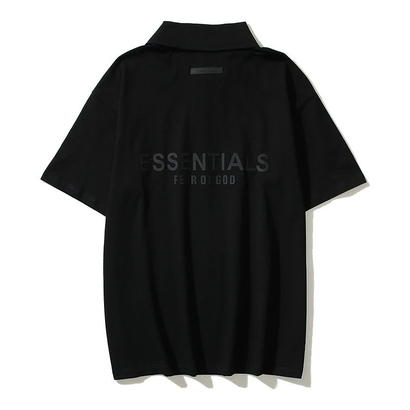 Men's Short Sleeve Polo Tee Onyx - Essentials - Cnfans - $23.23