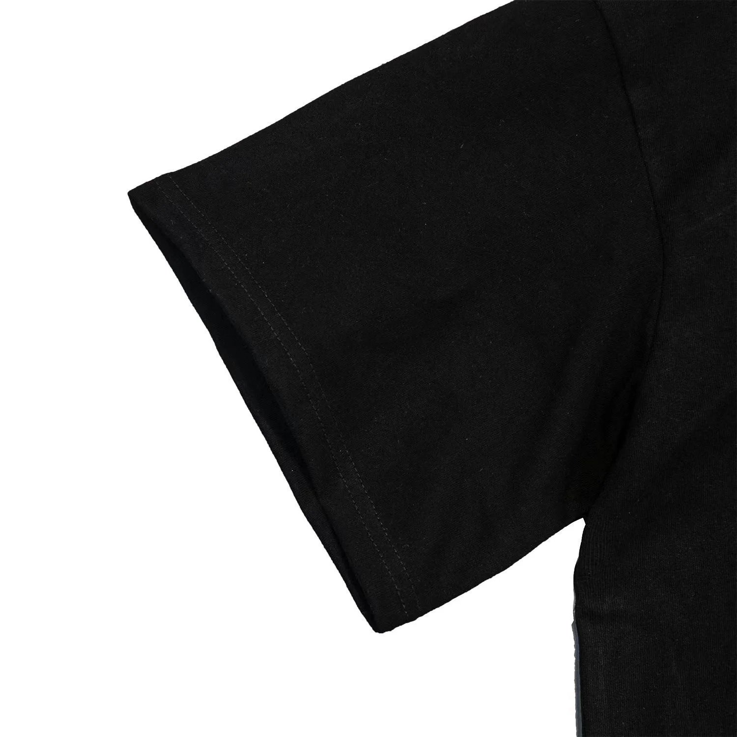 Streetwear Graphic Print Men's Tee - Onyx - Gallery Image 11 - Detailed View