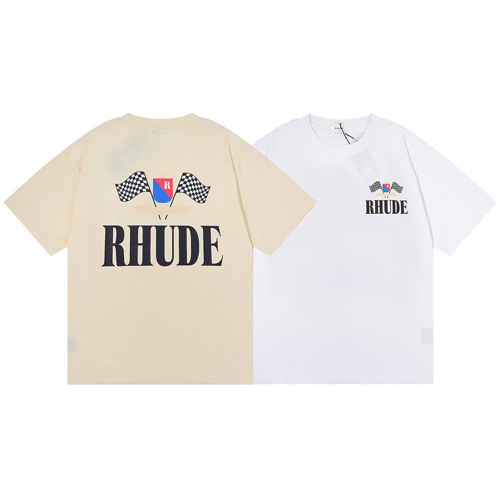 RHude Logo Print T-Shirt Multicolor - High Quality Product Image - Cnfans