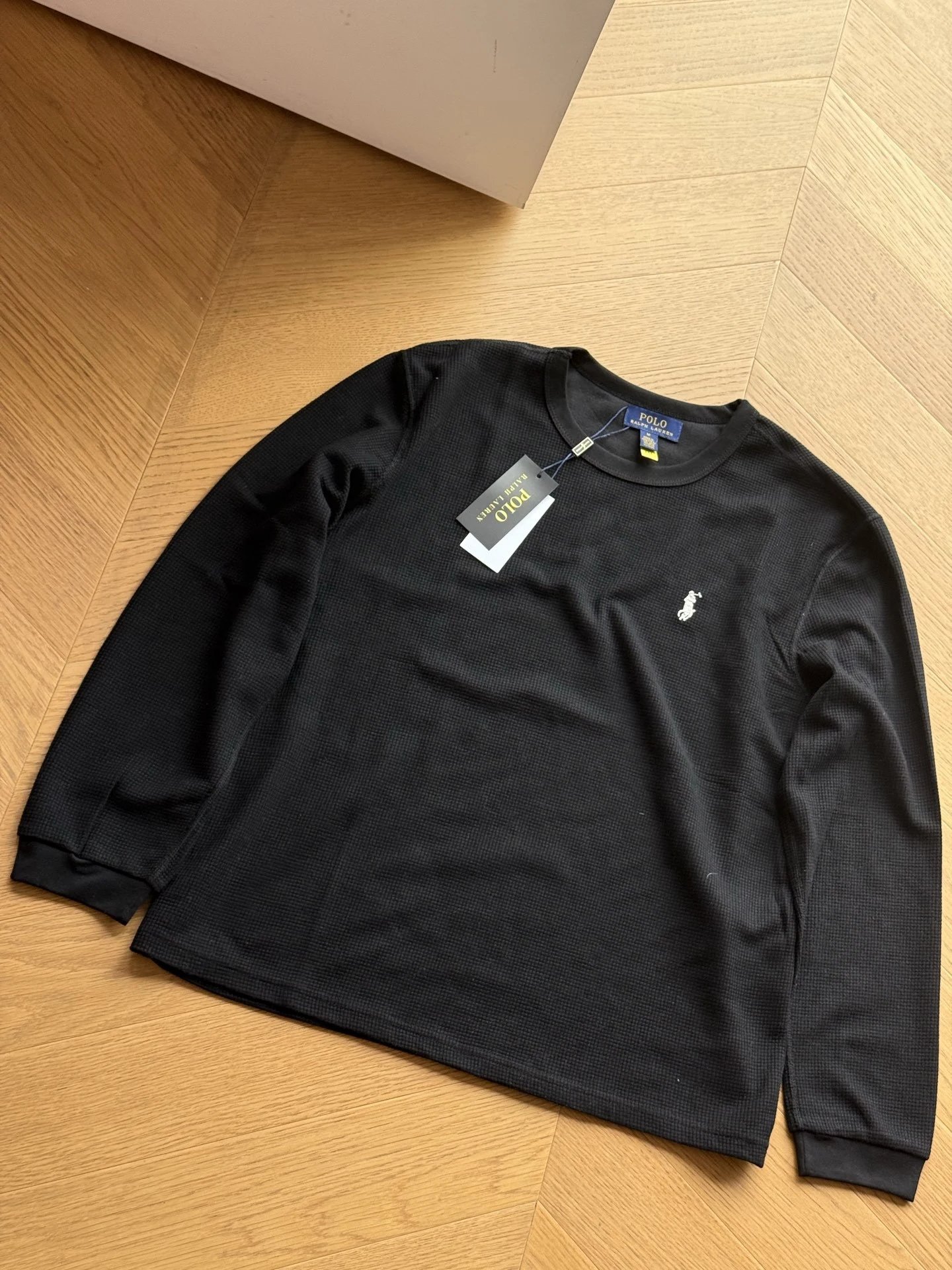 Ralph Lauren Waffle Knit Sweater Multicolor - Gallery Image 4 - Detailed View