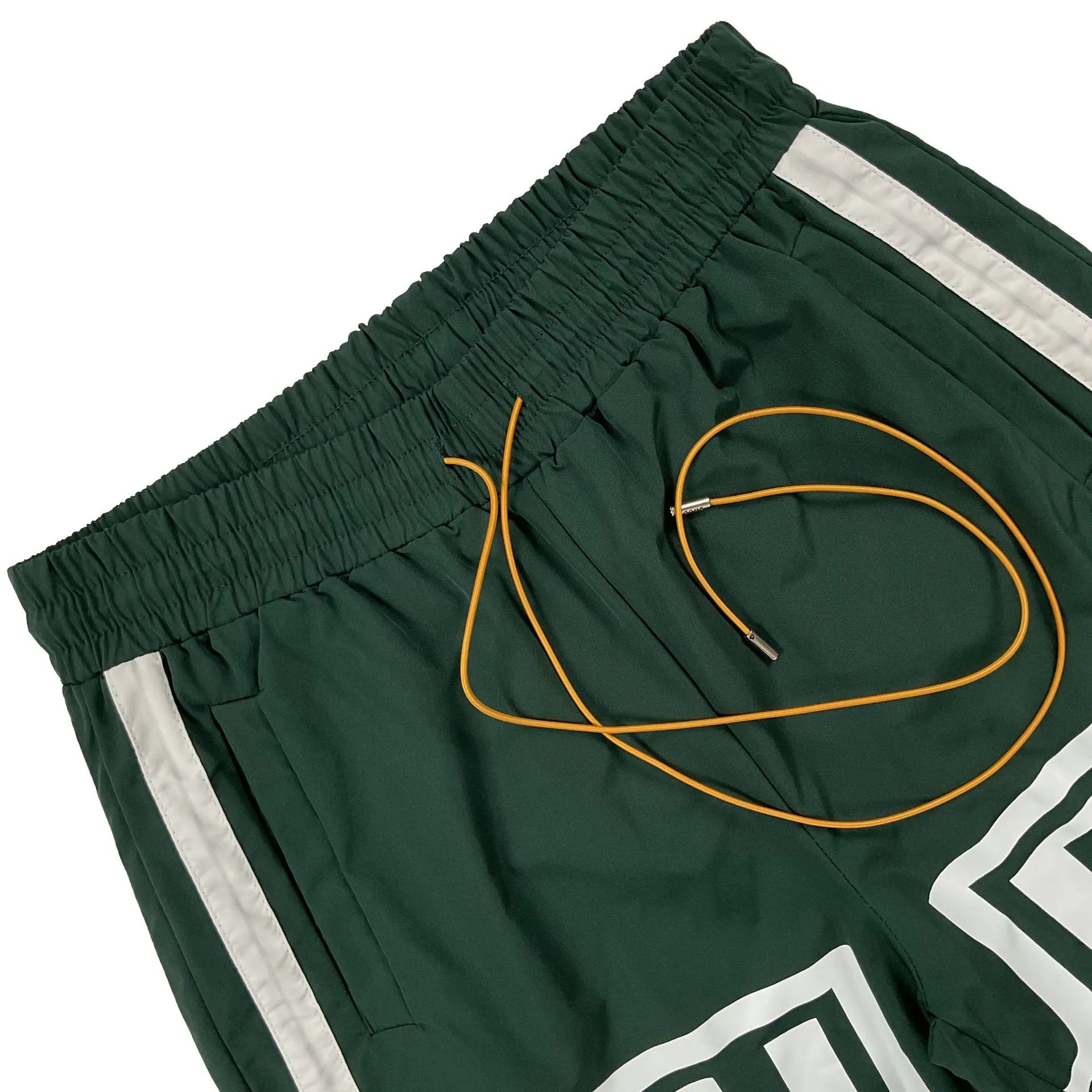 Rhude Striped Colorblock Shorts Multicolor - Gallery Image 10 - Detailed View