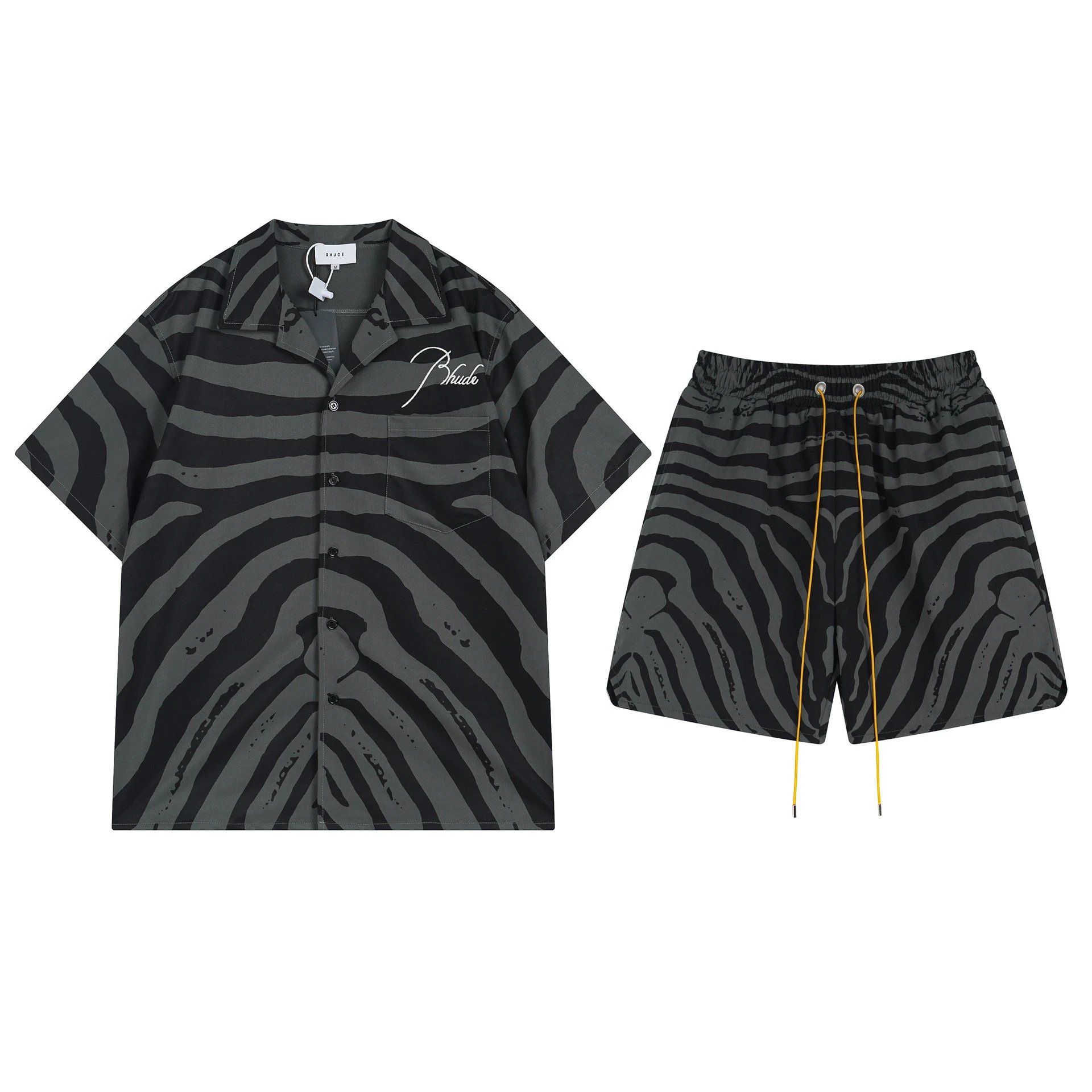 Rhude Zebra Embroidery Set Multicolor - Gallery Image 5 - Detailed View