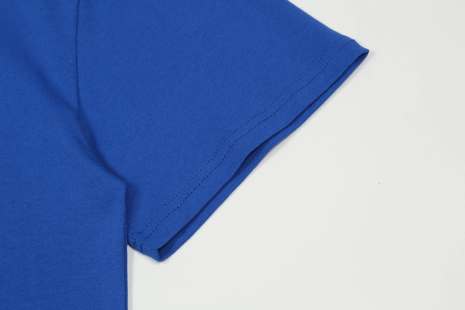 Unisex Loose Tee Azure - Gallery Image 9 - Detailed View